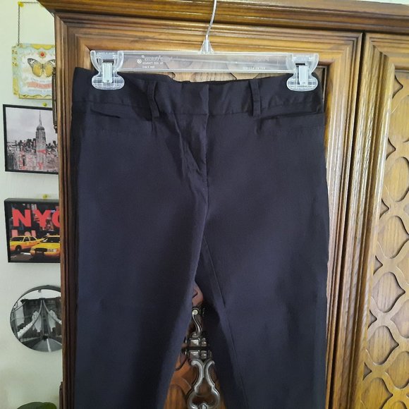 3/$10 Bi-Stretch Skinny Cropped Ankle Pants - Black, Size 2 - Picture 3 of 16